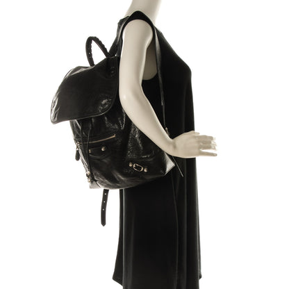 Balenciaga Agneau Giant 12 Silver Hardware S Traveler Backpack Black 2 of 7