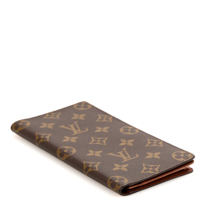 Louis Vuitton Monogram Porte Valeurs Checkbook Wallet 4 of 8