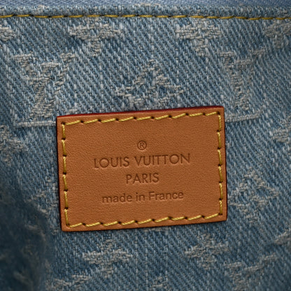 Louis Vuitton Monogram Washed Denim Let Go PM Sky Blue 6 of 10