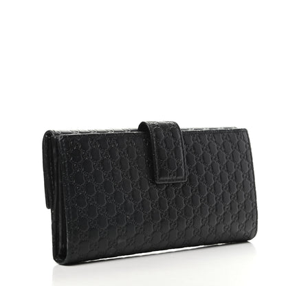 Gucci Microguccissima Continental Flap Wallet Black 3 of 10