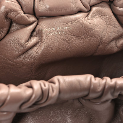 Mansur Gavriel Lambskin Cloud Mini Clutch Biscotto 6 of 9