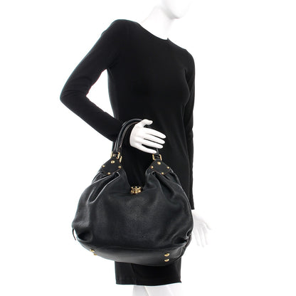 Louis Vuitton Mahina L Black 2 of 6