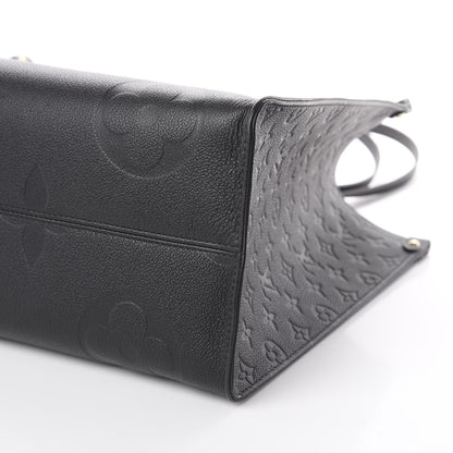 Louis Vuitton Empreinte Monogram Giant Onthego GM Black 12 of 14