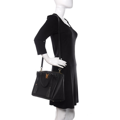 Louis Vuitton Calfskin Lockmeto Black 2 of 14