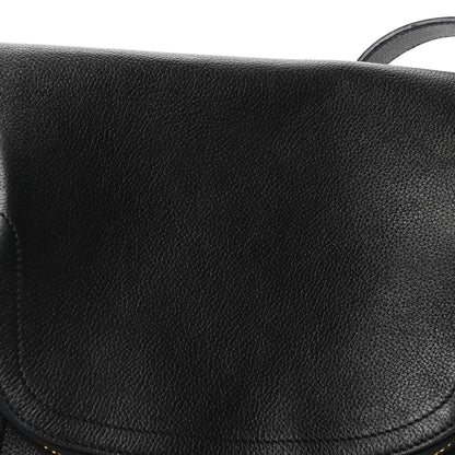 Tom Ford Grained Calfskin Medium Jennifer Crossbody Bag Black 8 of 10
