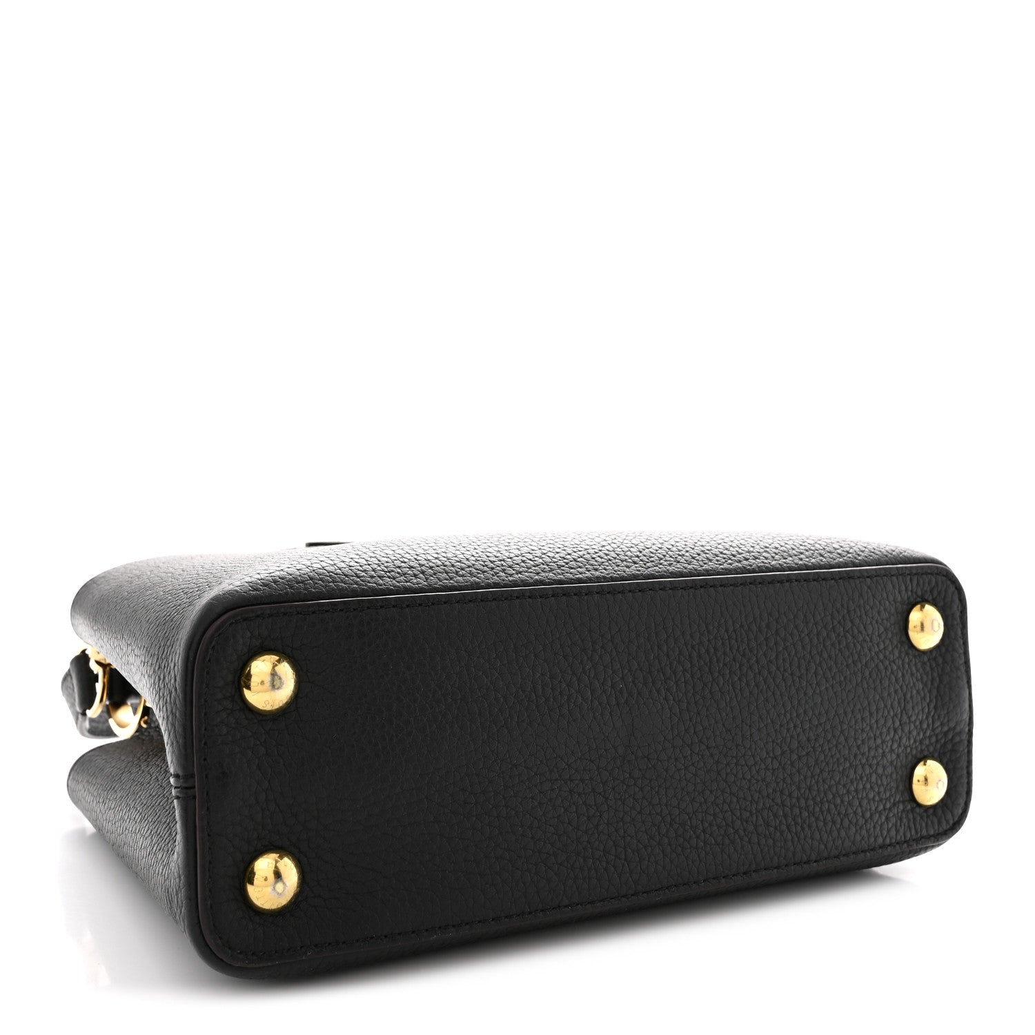 Louis Vuitton Taurillon Capucines BB Black 4 of 9