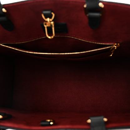 Louis Vuitton Empreinte Monogram Giant Onthego MM Black Beige 5 of 10