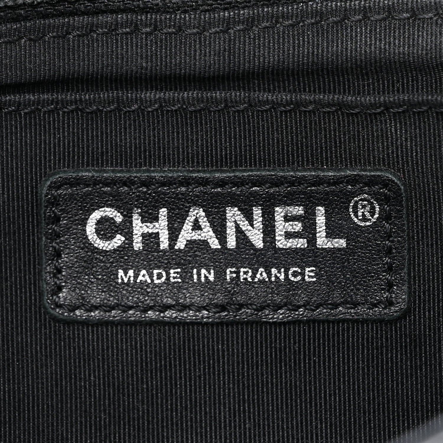 Chanel Caviar Chevron Quilted Small Single Flap Black 6 of 10