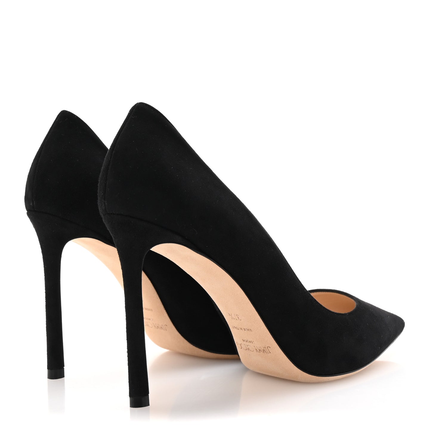 Suede Romy 100 Pumps 37.5 Black
