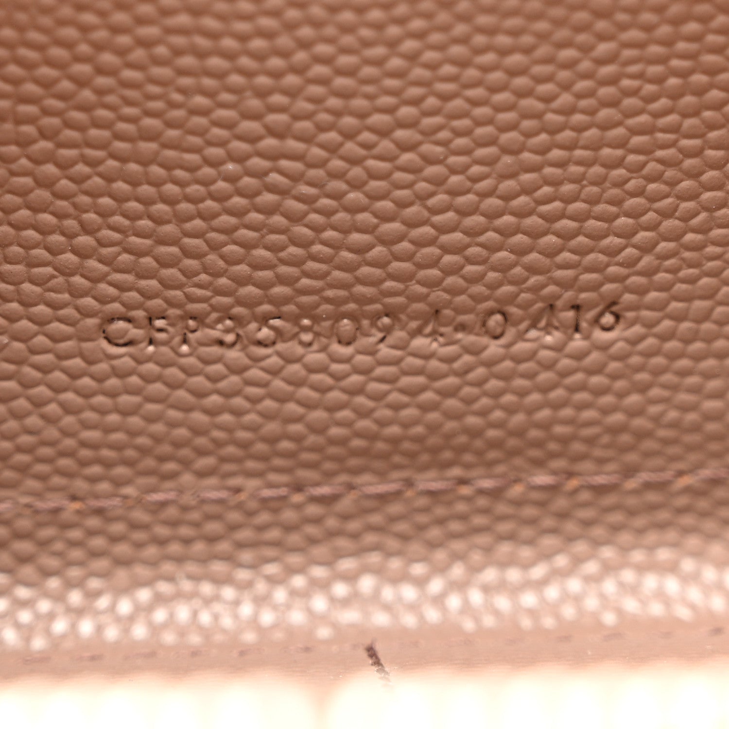 Saint Laurent Grain De Poudre Matelasse Chevron Monogram Zip Around Wallet Fard 7 of 8