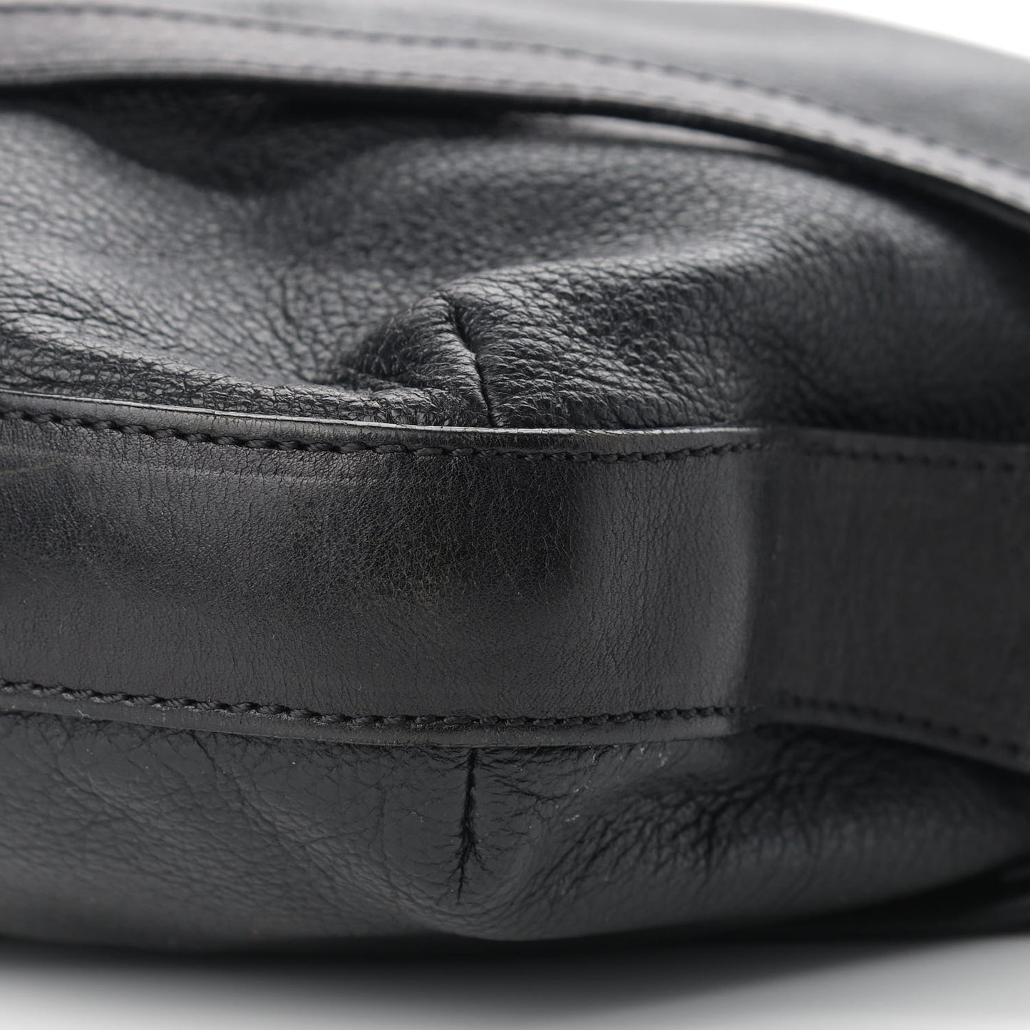 Prorsum Calfskin Hobo Bag Black
