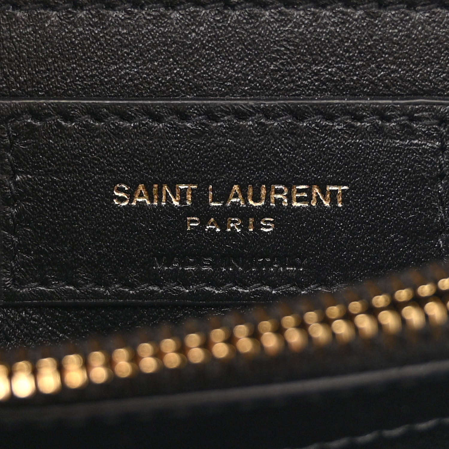 Saint Laurent Calfskin Y Quilted Monogram Small Loulou Chain Satchel Black 7 of 11