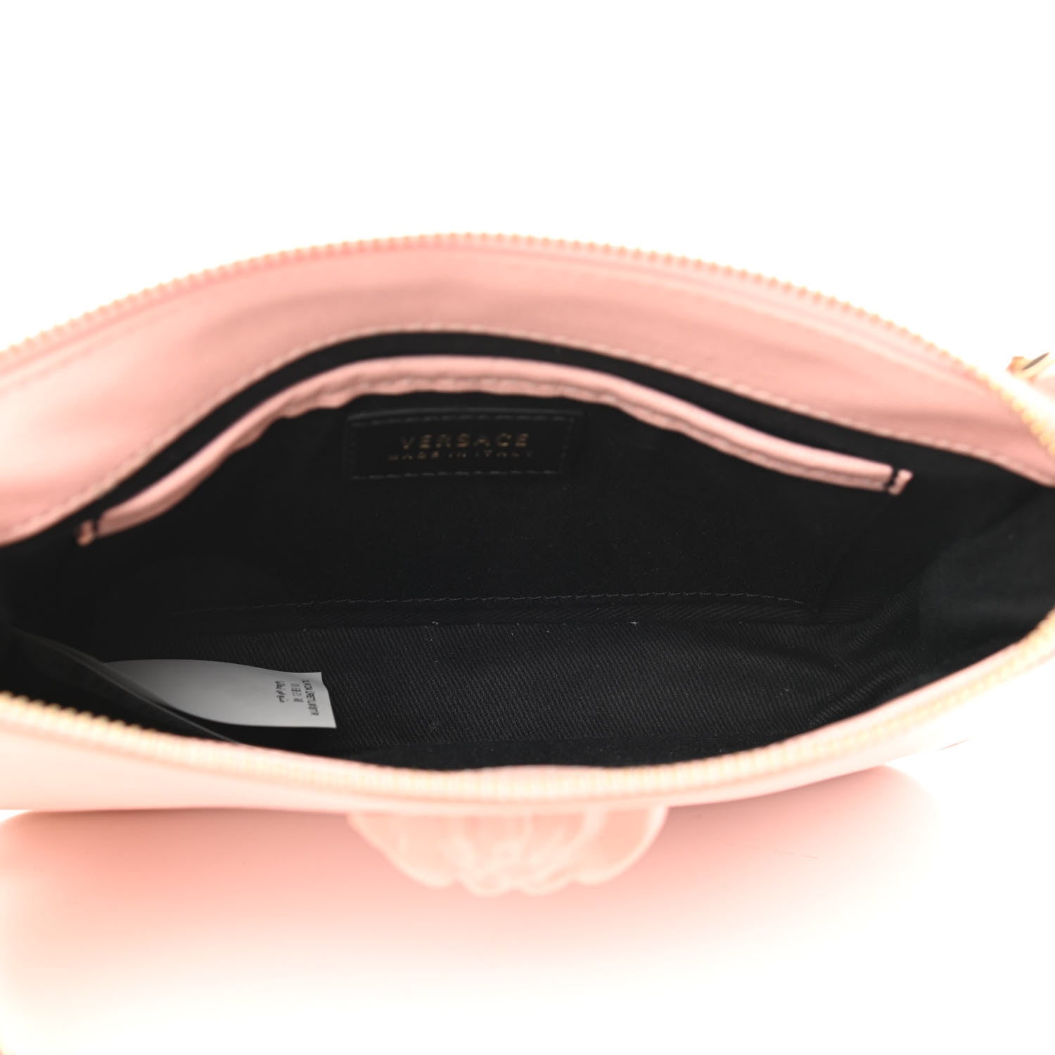 Versace Saffiano Calfskin Palazzo Chain Crossbody Light Pink 5 of 9