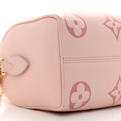 Louis Vuitton Empreinte Monogram Giant Speedy Bandouliere 20 Degrade Rose Pink 8 of 10