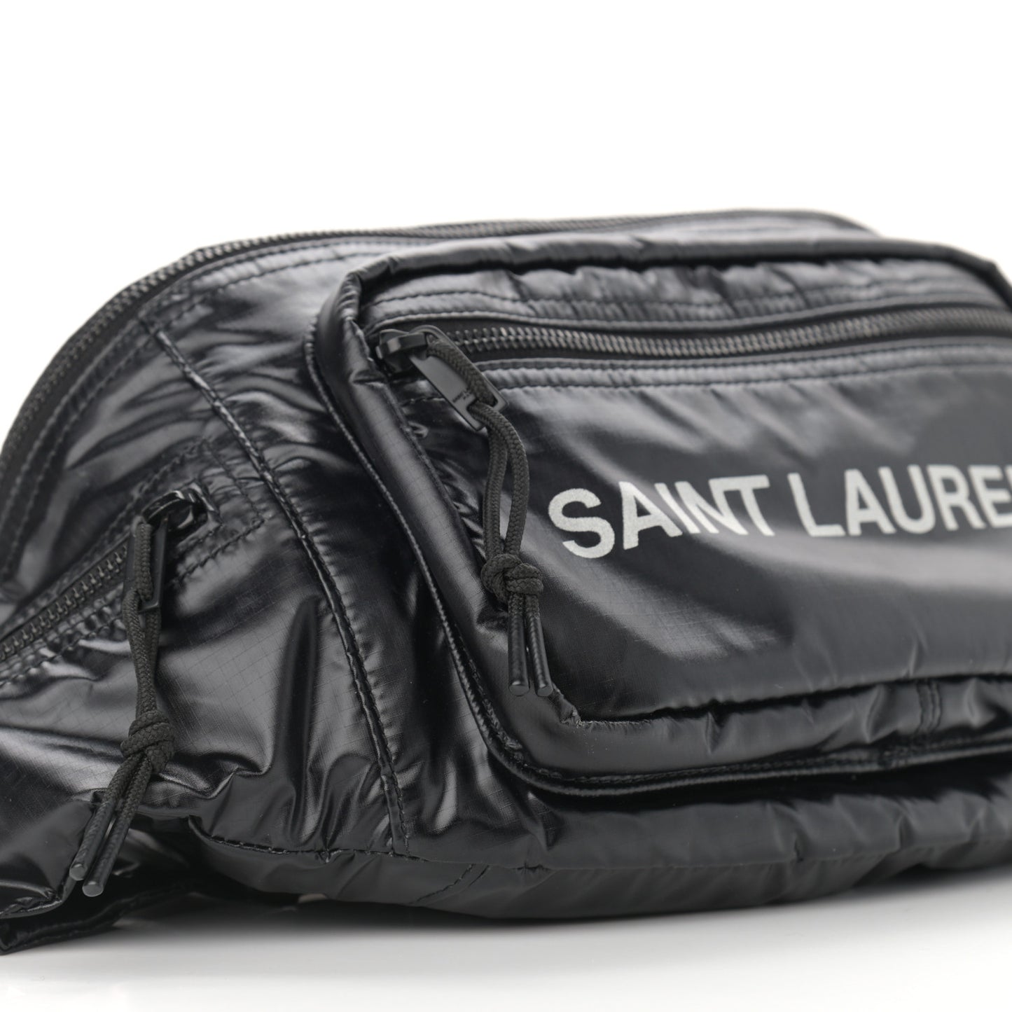 Nylon Logo Nuxx Body Belt Bag Black