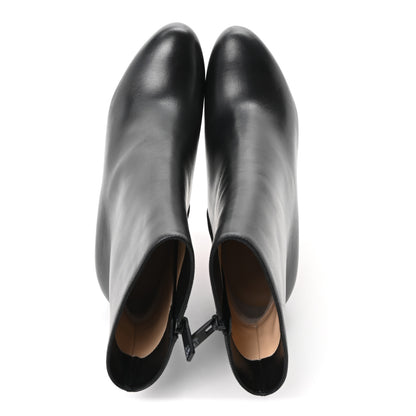 Christian Louboutin Calfskin Loo Booty 130 Ankle Boots 38 Black 2 of 9