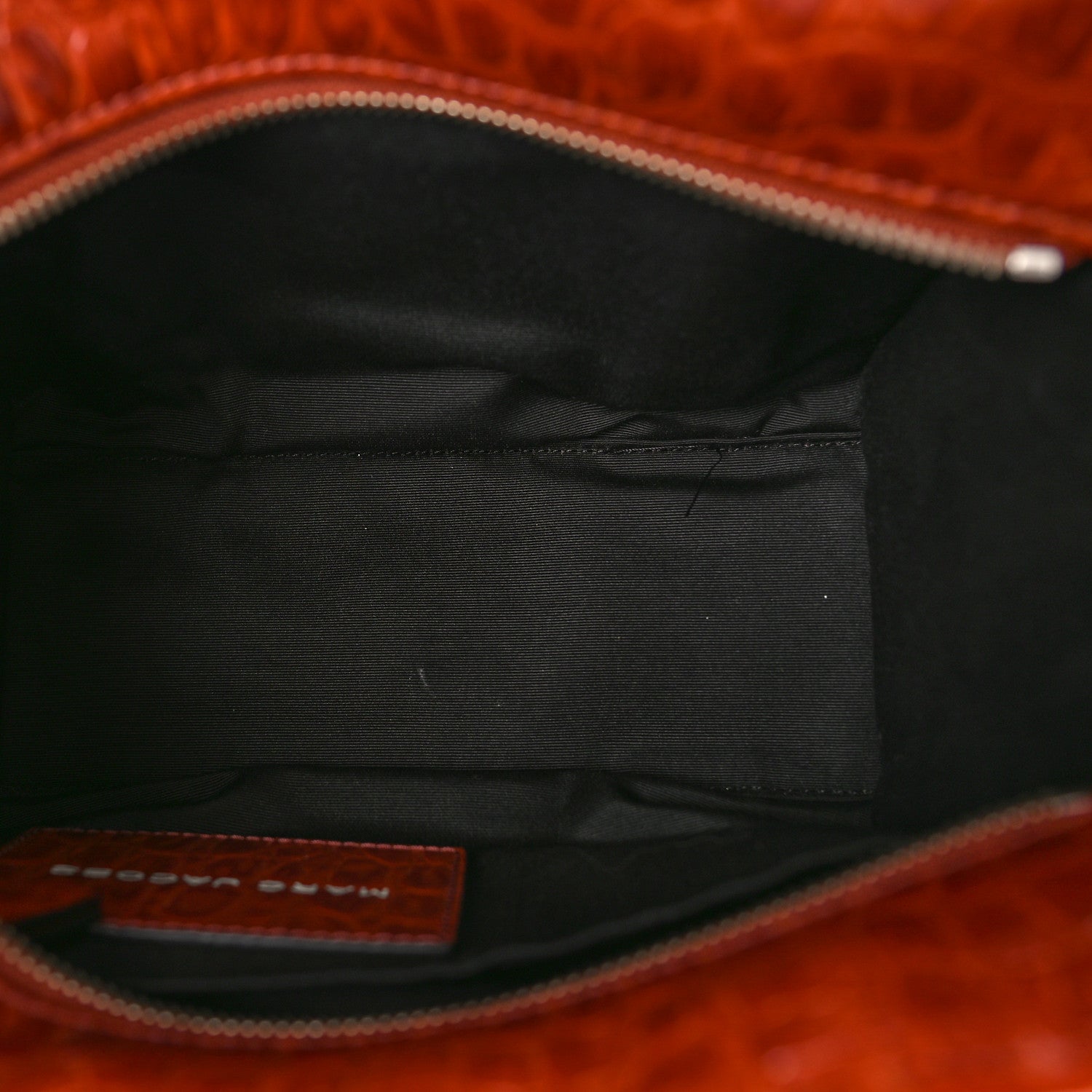 Marc Jacobs Croc Embossed Small The Tote Bag Brown 5 of 9