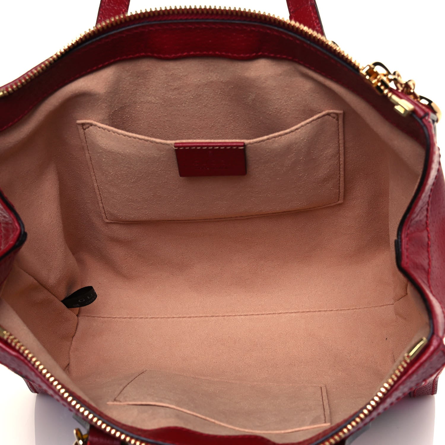 Gucci GG Supreme Monogram Flora Web Small Ophidia Tote Bag Red 5 of 10