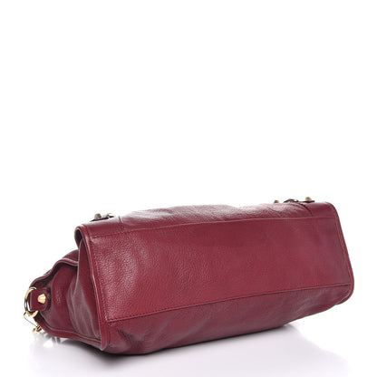 Balenciaga Chevre Hamilton Giant 12 Gold Hardware City Bordeaux 5 of 8