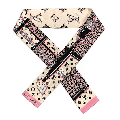 Louis Vuitton Silk Monogram Wild At Heart Bandeau Cream 1 of 4
