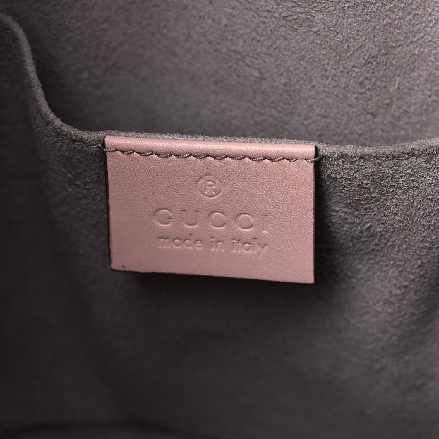 Gucci Calfskin Matelasse Sylvie Web GG Marmont Bucket Bag Perfect Pink 6 of 17