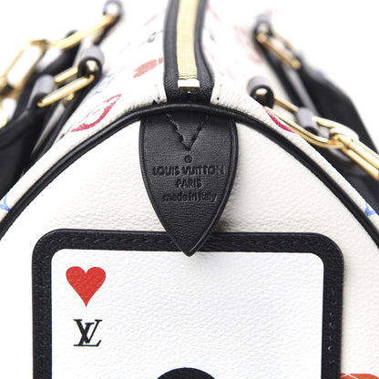 Louis Vuitton Game On Speedy Bandouliere 25 White 6 of 10