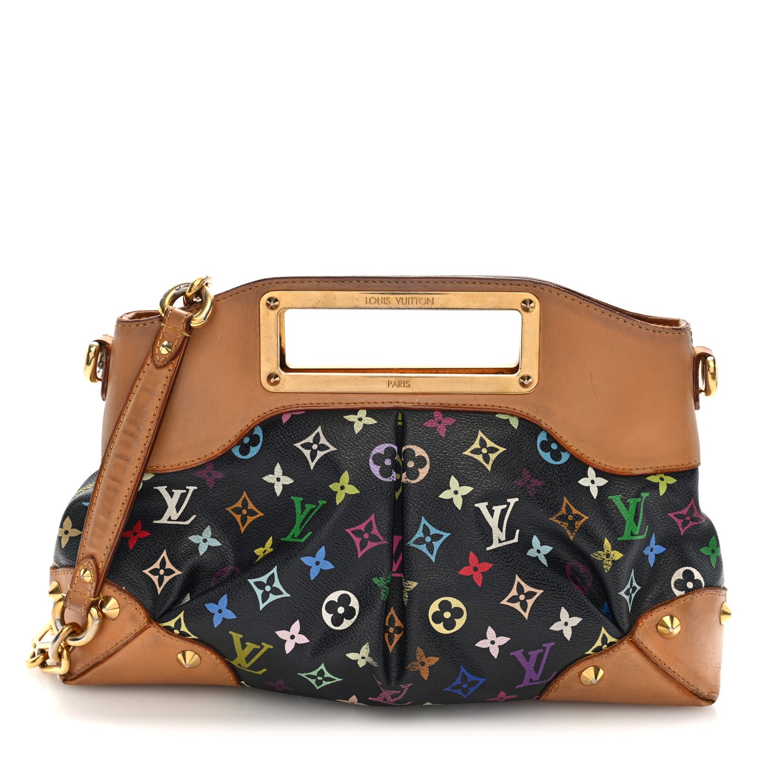 Louis Vuitton Monogram Multicolor Judy MM Black 1 of 9