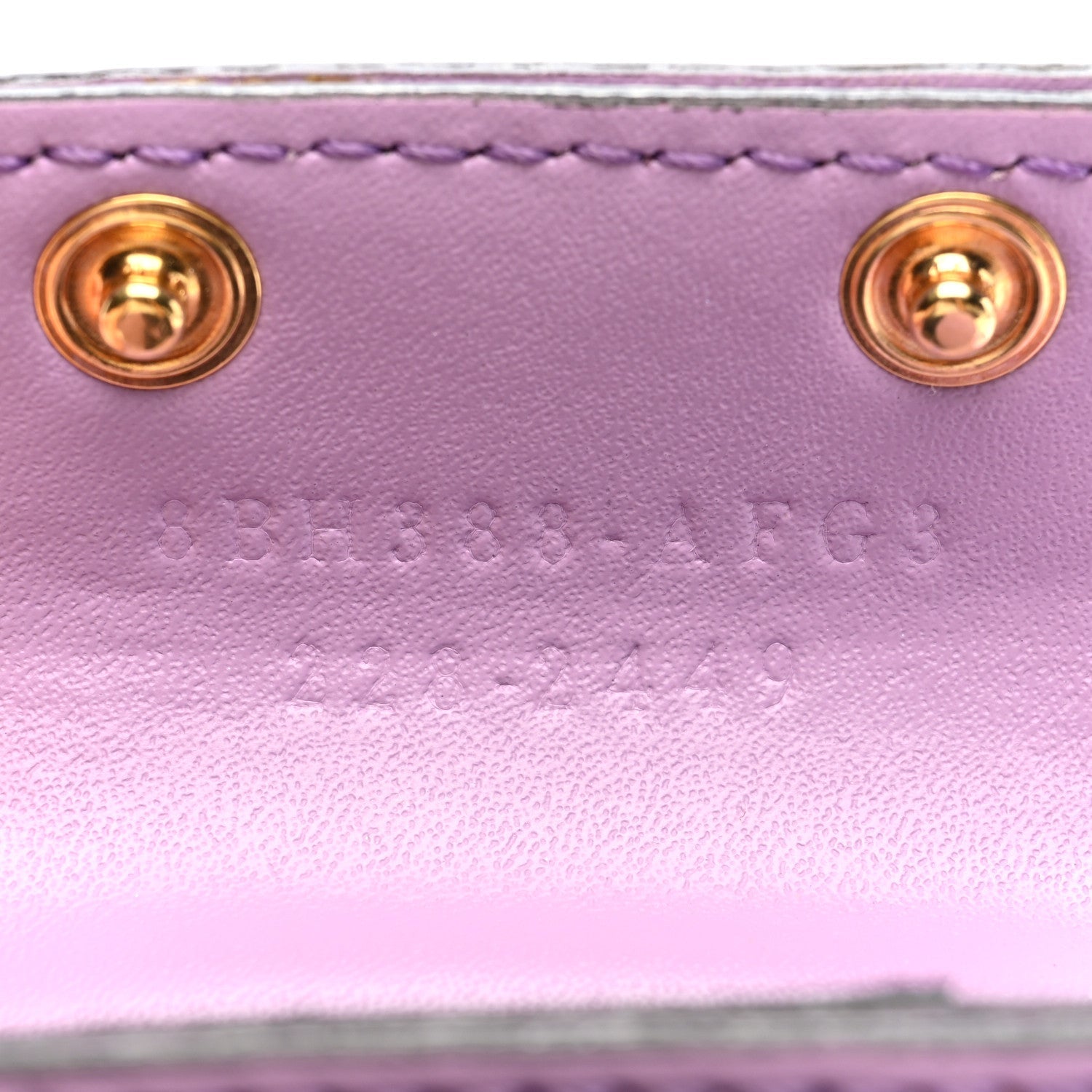 Fendi Recycled Plastic Vitello Liberty Matte Small Fendi Basket Violetta 7 of 10
