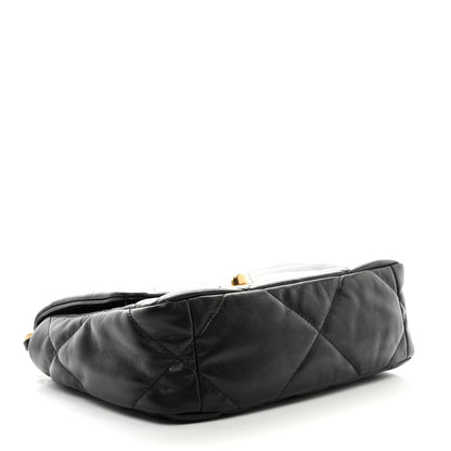 Chanel Goatskin Quilted Medium Chanel 19 Flap Black 4 of 10