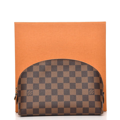 Louis Vuitton Damier Ebene Cosmetic Pouch GM 8 of 8