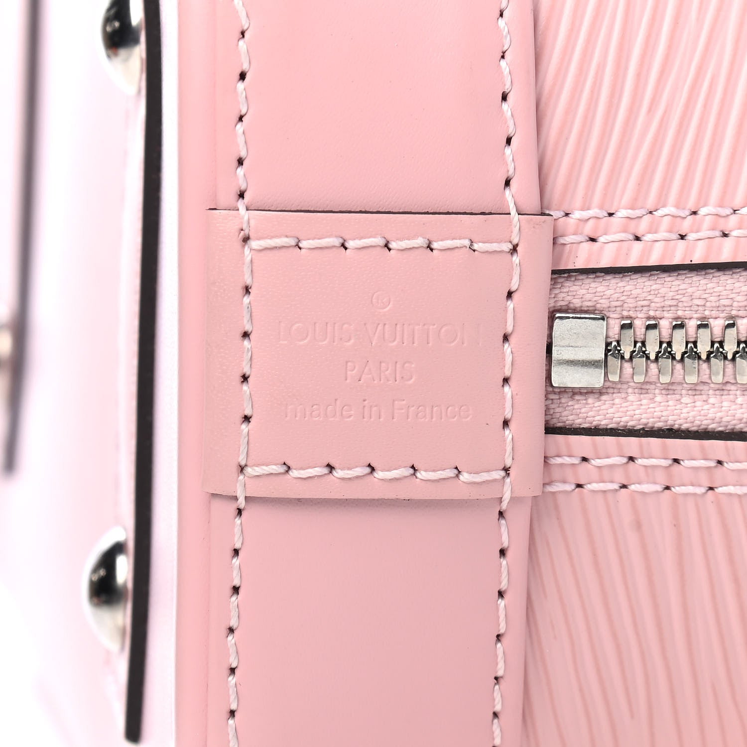 Louis Vuitton Epi Alma BB Rose Ballerine 8 of 8