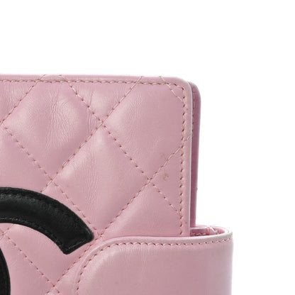 Chanel Calfskin Quilted Small Cambon Agenda Planner Pink 15 of 16