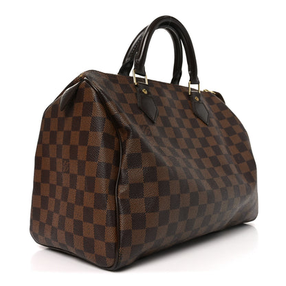 Louis Vuitton Damier Ebene Speedy 30 3 of 10