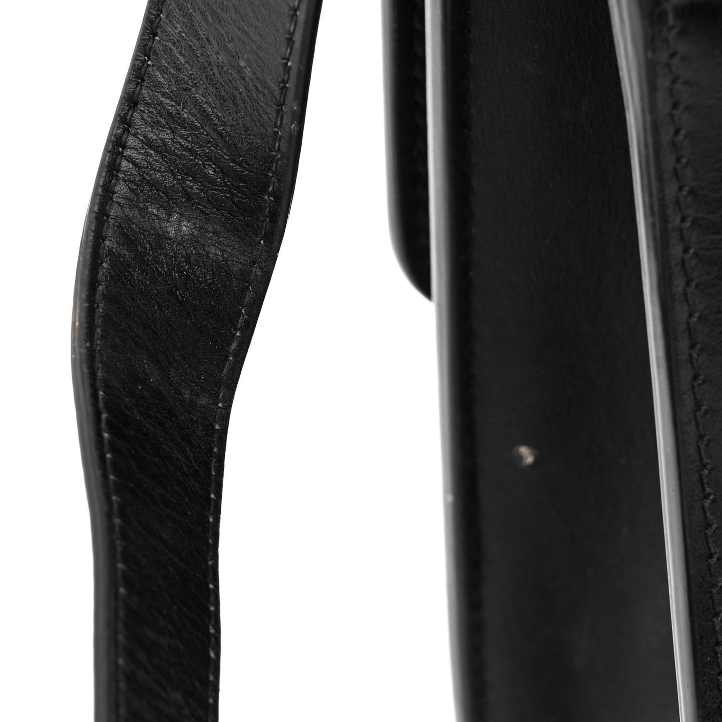 Smooth Calfskin 30 Montaigne Flap Bag Black