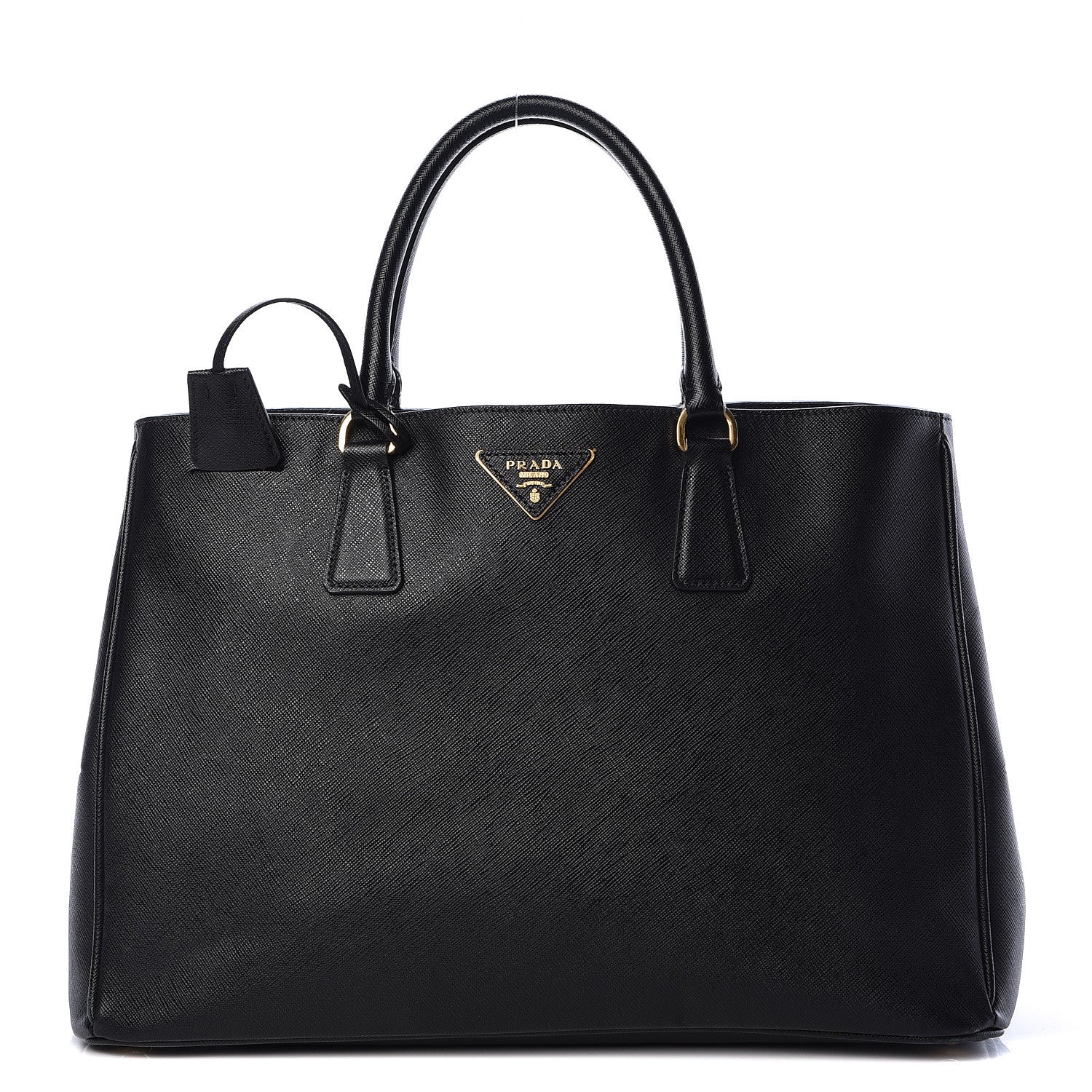 Prada Saffiano Lux Large Tote Black 1 of 21