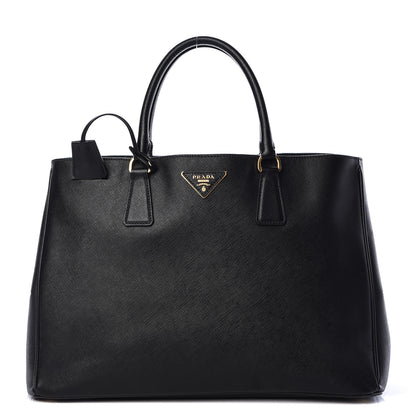 Prada Saffiano Lux Large Tote Black 1 of 21
