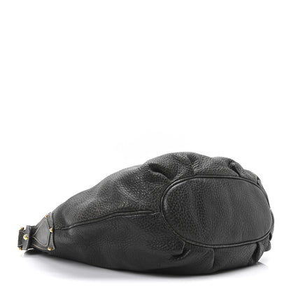 Gucci Pebbled Calfskin Medium Pelham Hobo Black 4 of 10