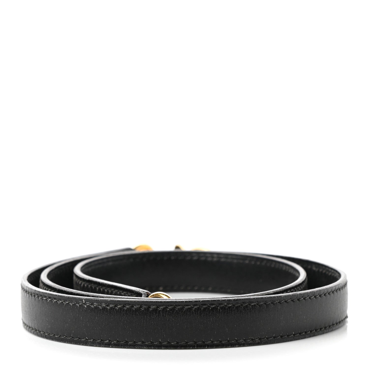 Hermes Box Kelly Shoulder Strap Black 2 of 5