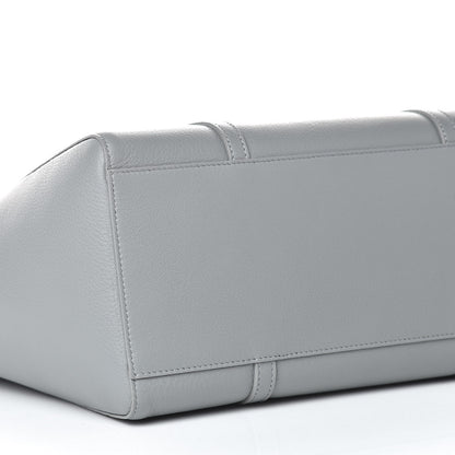 Balenciaga Smooth Calfskin Logo Double Sided Small Everyday Tote Balenciaga Grey Black 7 of 9