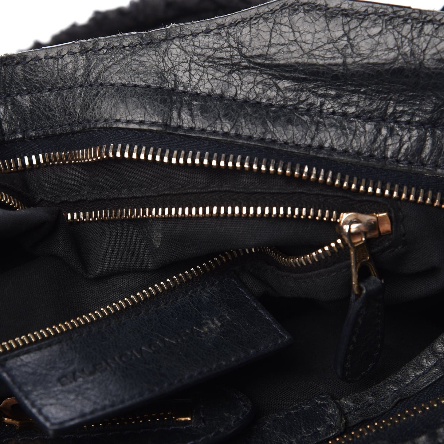 Agneau Giant 12 Rose Gold Hardware City Dark Night