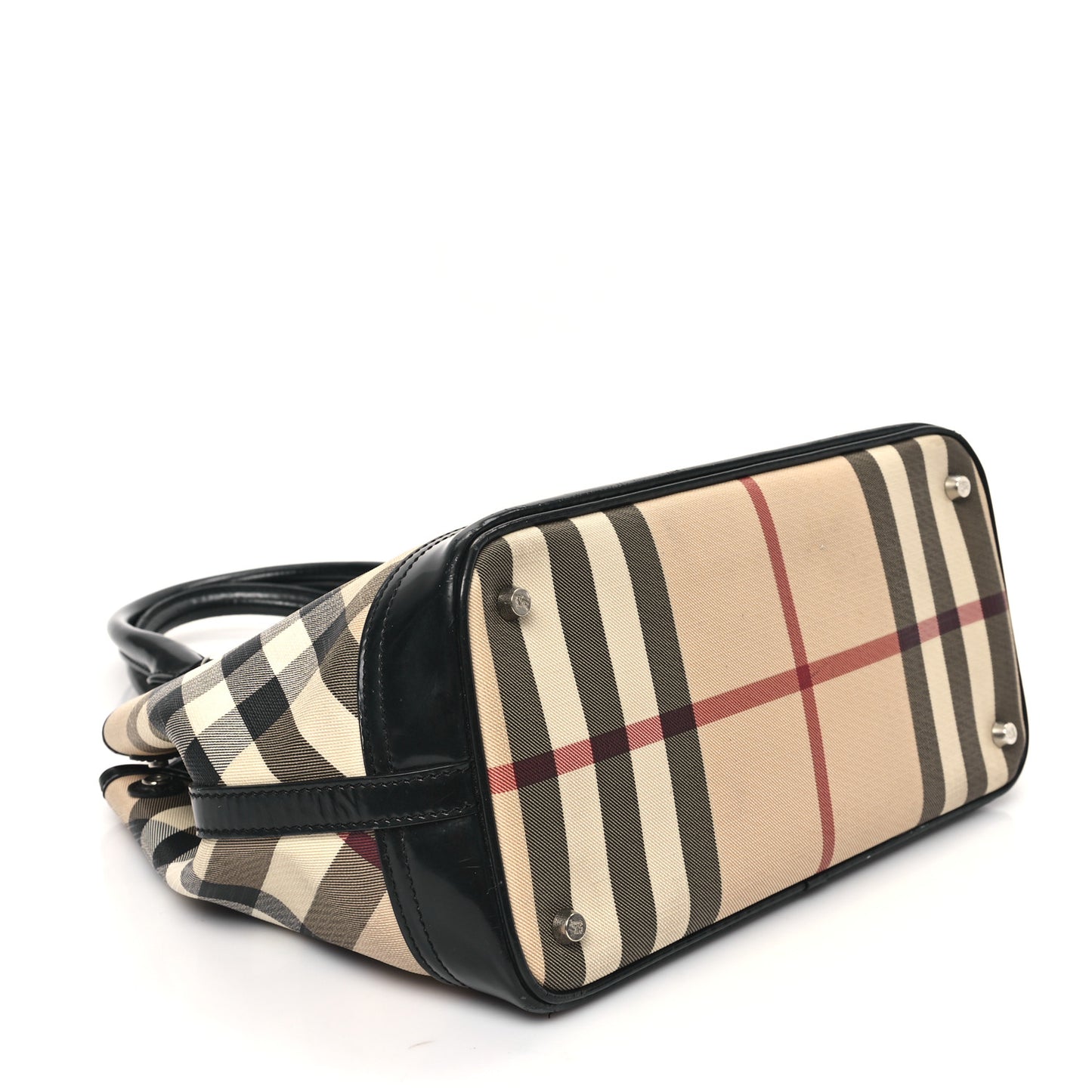 Nova Check Medium Tote Black