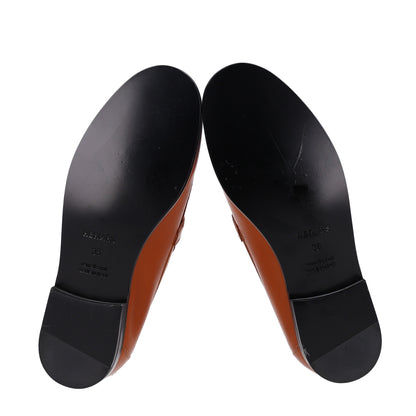Hermes Calfskin Womens Destin Loafer 36 Naturel 7 of 11
