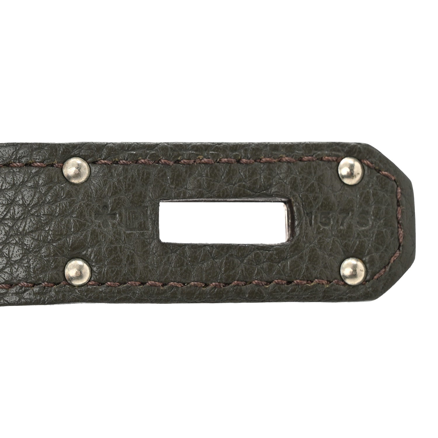 Hermes Taurillon Clemence Jypsiere 34 Etain 7 of 13