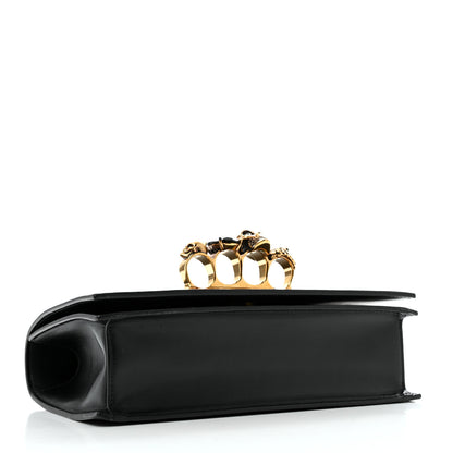 Alexander McQueen Calfskin Knuckle Crossbody Black 4 of 12