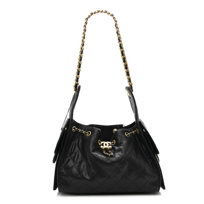 Chanel Caviar Quilted Small Chanel 25 Handbag Black 1 of 12