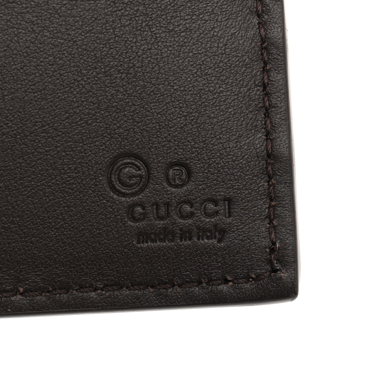 Gucci Micoguccissima Bi-Fold Wallet Brown 6 of 8