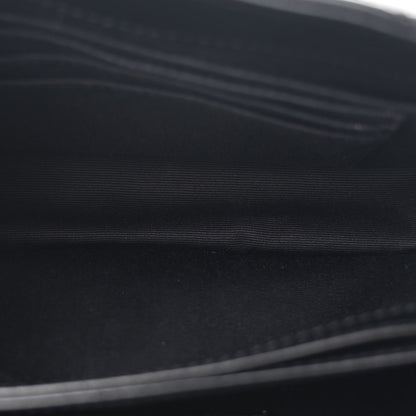 Saint Laurent Calfskin Y Quilted Monogram Toy Loulou Crossbody Bag Black 5 of 11