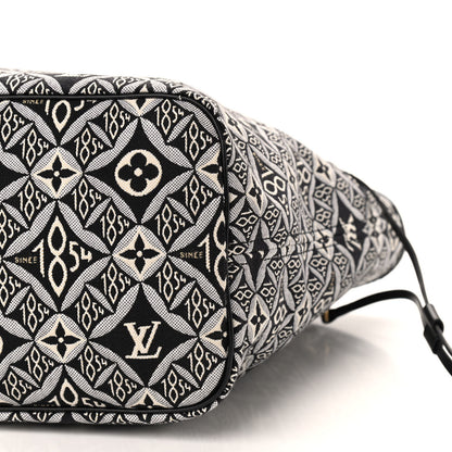 Louis Vuitton Jacquard Since 1854 Neverfull MM Grey 9 of 9