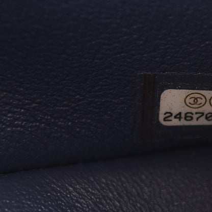 Chanel Caviar Quilted Mini Rectangular Flap Navy 7 of 7