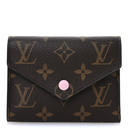 Louis Vuitton Monogram Victorine Wallet Rose Ballerine 1 of 8